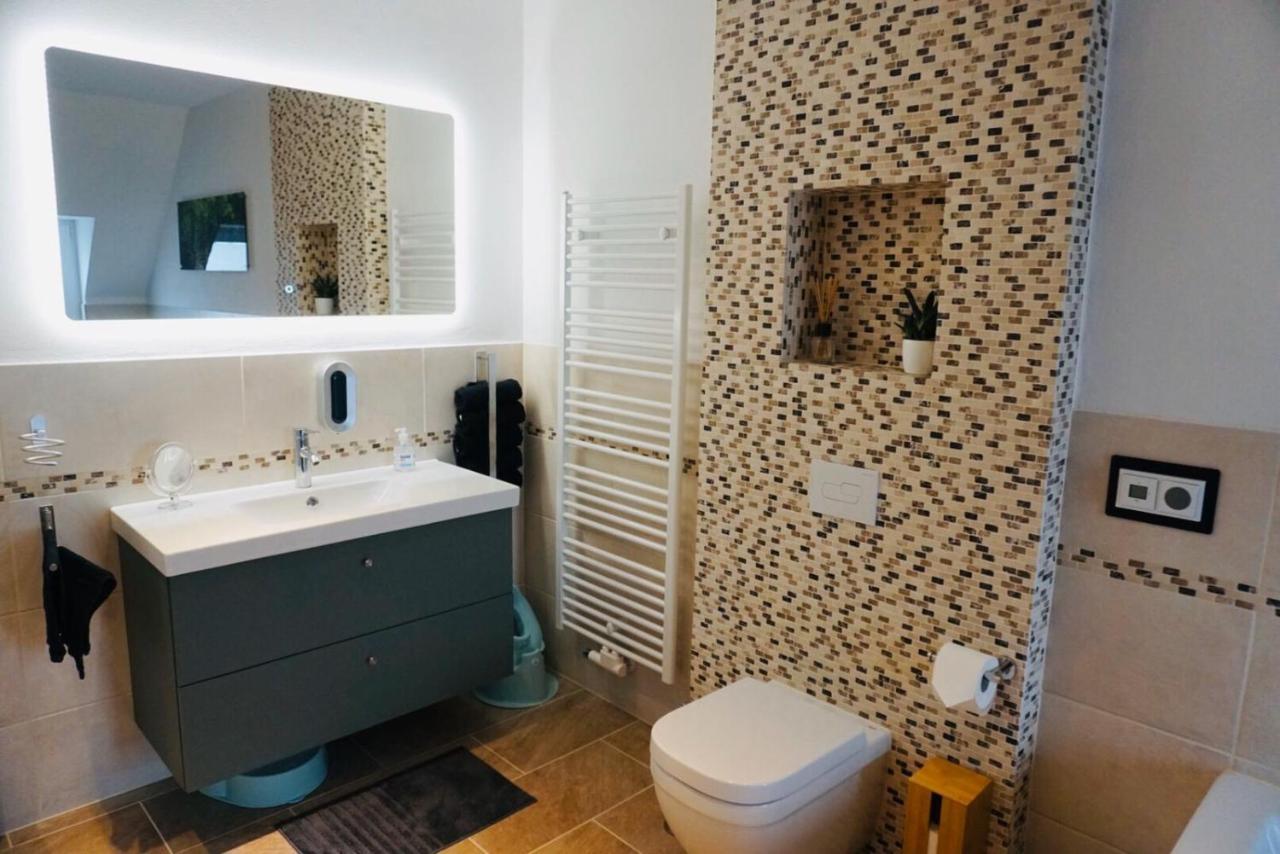 Fewo26 Im Sagenharz - Stilvolles Family-Apartment, 2 Sz, Klimaanlage, Wlan, Netflix & Free Parking Thale Eksteriør bilde